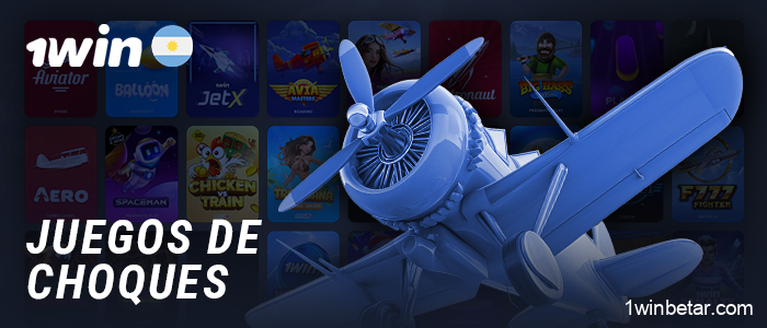 Qué juegos de crash hay en el casino online 1Win