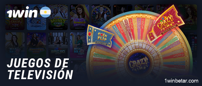 Juegos en vivo en formato de programa de televisión para los usuarios de 1Win