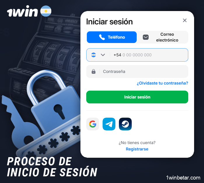 Cómo iniciar sesión en tu cuenta personal en el sitio web 1Win: instrucciones para usuarios de Argentina