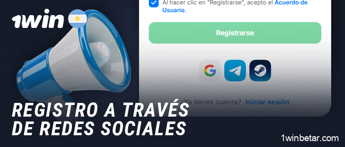 Lo que hay que saber sobre el registro a través de redes sociales en el casino 1Win